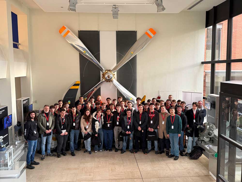 Les étudiants de BUT GMP chez Ratier-Collins Aerospace