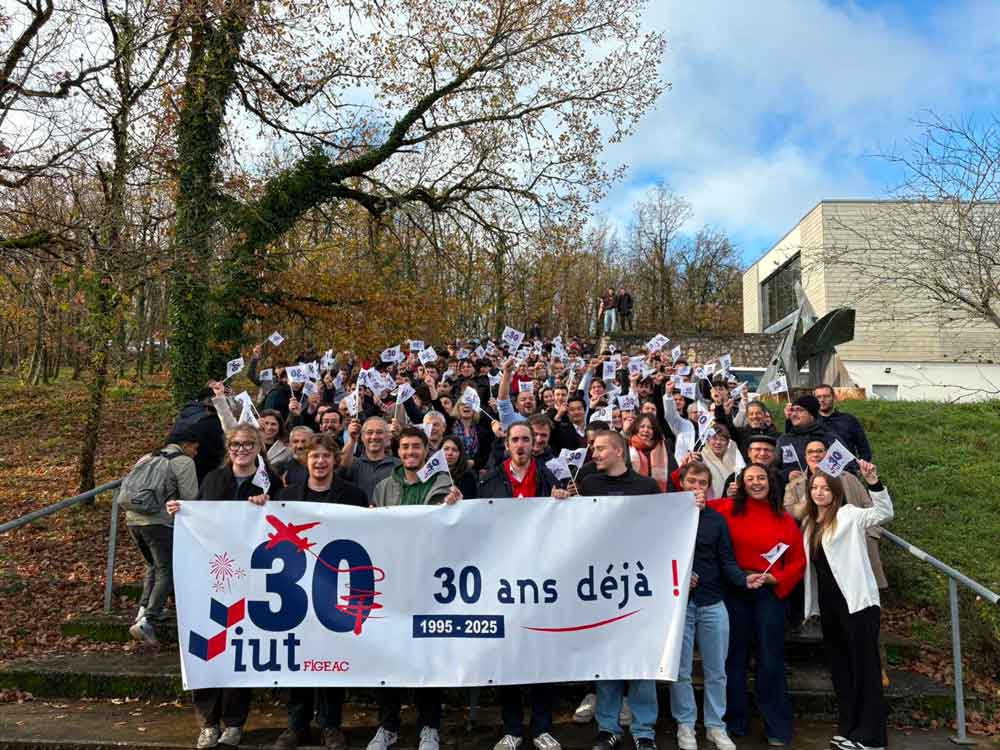 IUT Figeac 20 novembre 2025 - Photo de groupe