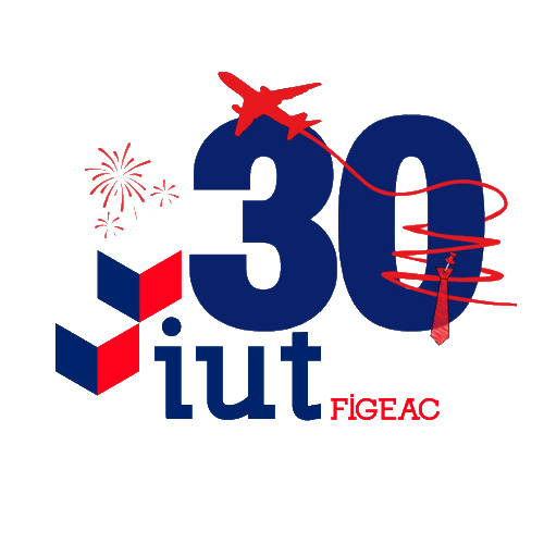 Logo 30 ans IUT Figeac